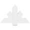 Ekena Millwork Redmond Architectural Grade PVC Gable Bracket, 36"W x 22 1/2"H x 2"D x 6"F, 15/12 Pitch GBP036X23X0206RED00 - alternate 5